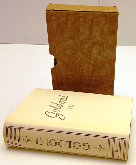 LN- CARLO GOLDONI III TUTTE LE OPERE - I CLASSICI MONDADORI - CS - XFS