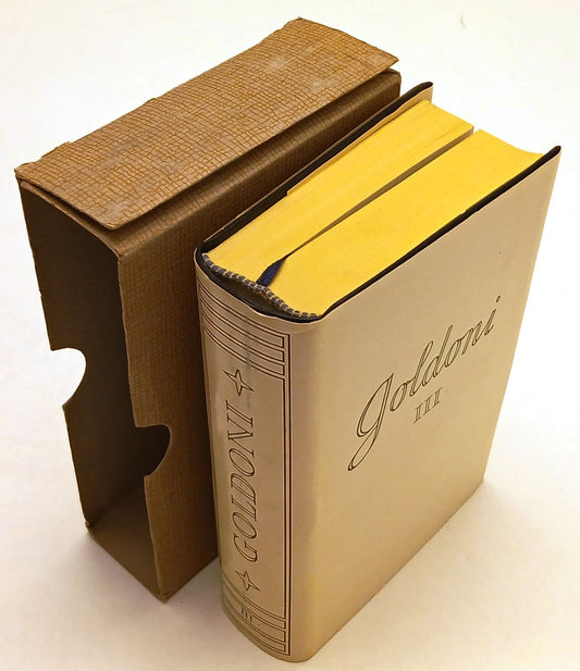 LN- CARLO GOLDONI III TUTTE LE OPERE - I CLASSICI MONDADORI - CS - XFS
