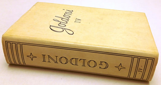 LN- CARLO GOLDONI IV TUTTE LE OPERE - I CLASSICI MONDADORI - CS - XFS