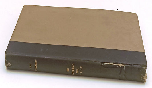 LT- DEL GOVERNO DELL'ARTE - DE GAUFRIDY - F.LLI BOCCA -- 1a ED.- 1934- C- YFS356