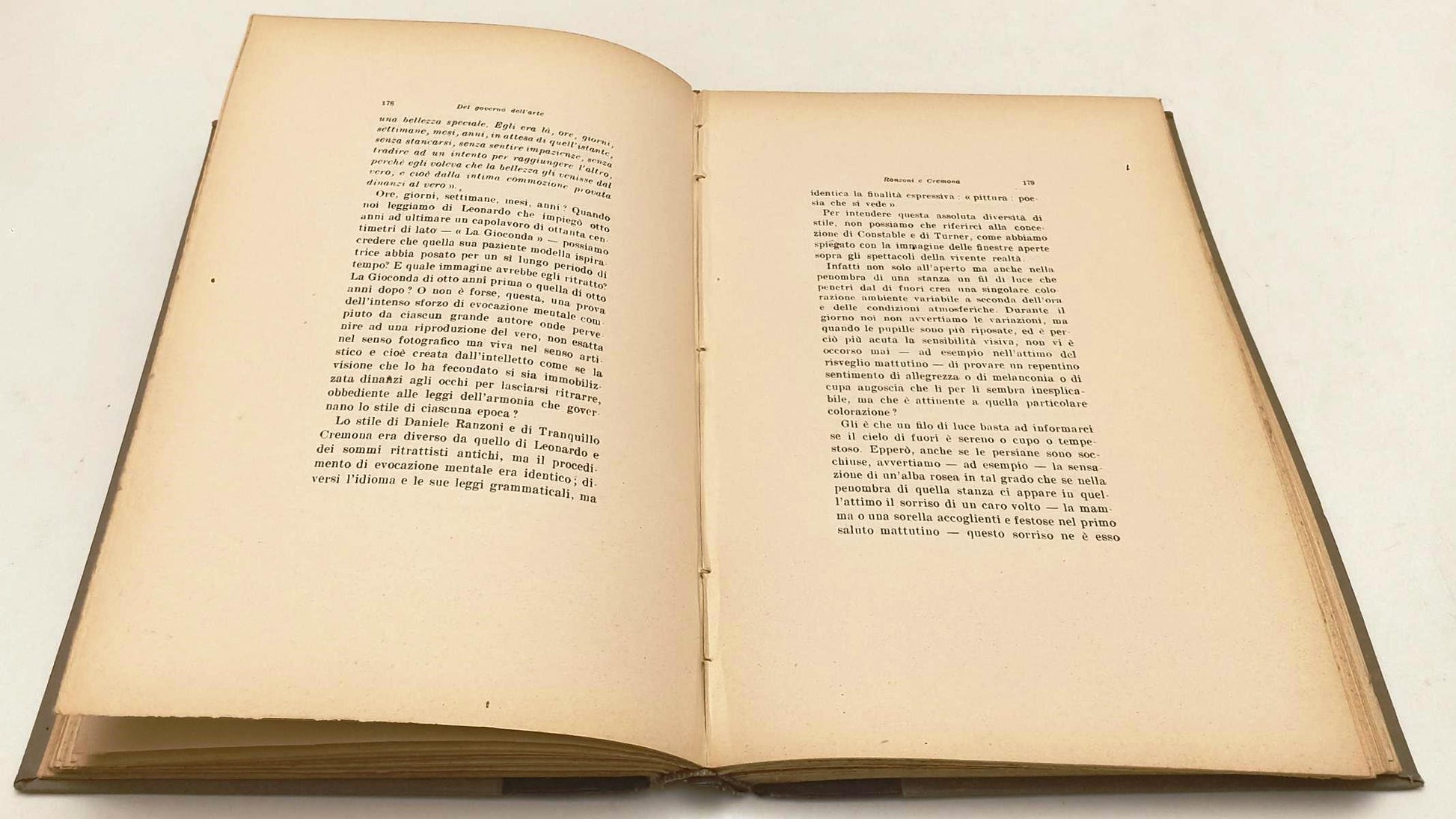 LT- DEL GOVERNO DELL'ARTE - DE GAUFRIDY - F.LLI BOCCA -- 1a ED.- 1934- C- YFS356