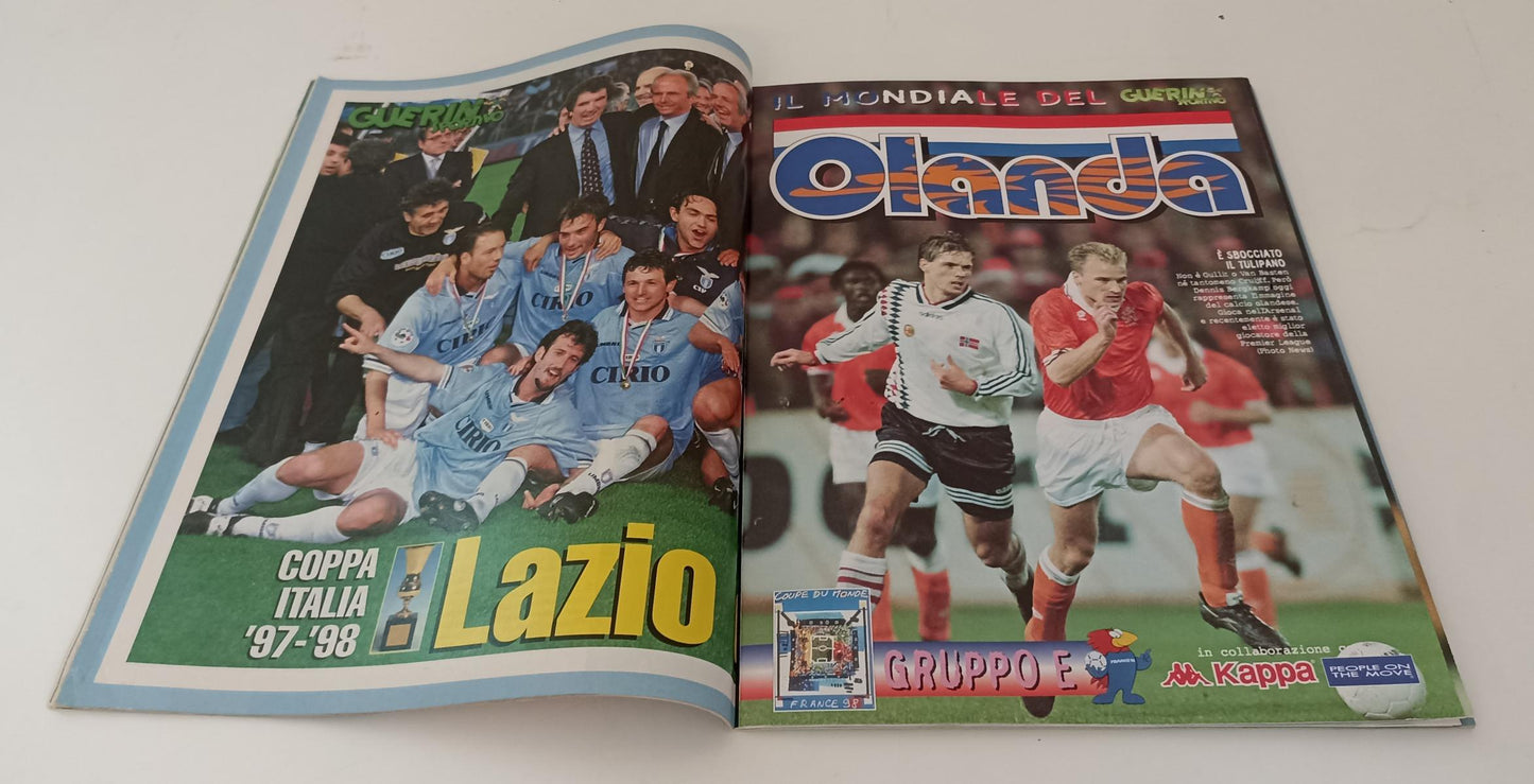 LC- RIVISTA GUERIN SPORTIVO N.19 1998 INSERTO LE SIGNORE DEL MONDIAL- S- RVSa162