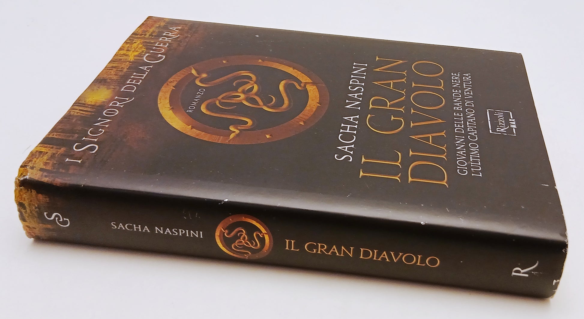 LN- IL GRAN DIAVOLO - SACHA NASPINI - RIZZOLI - MAX - 1a ED. - 2014 - CS- ZFS56