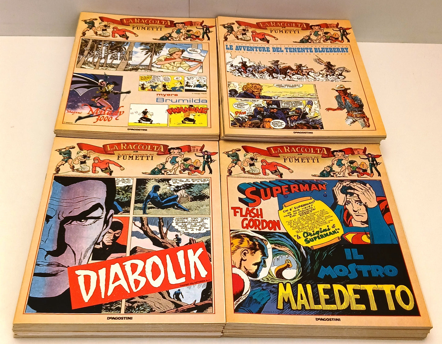 FZ- LA RACCOLTA DE LA GRANDE AVVENTURA DEI FUMETTI 1/50- DeAGOSTINI- 1990- S-H25