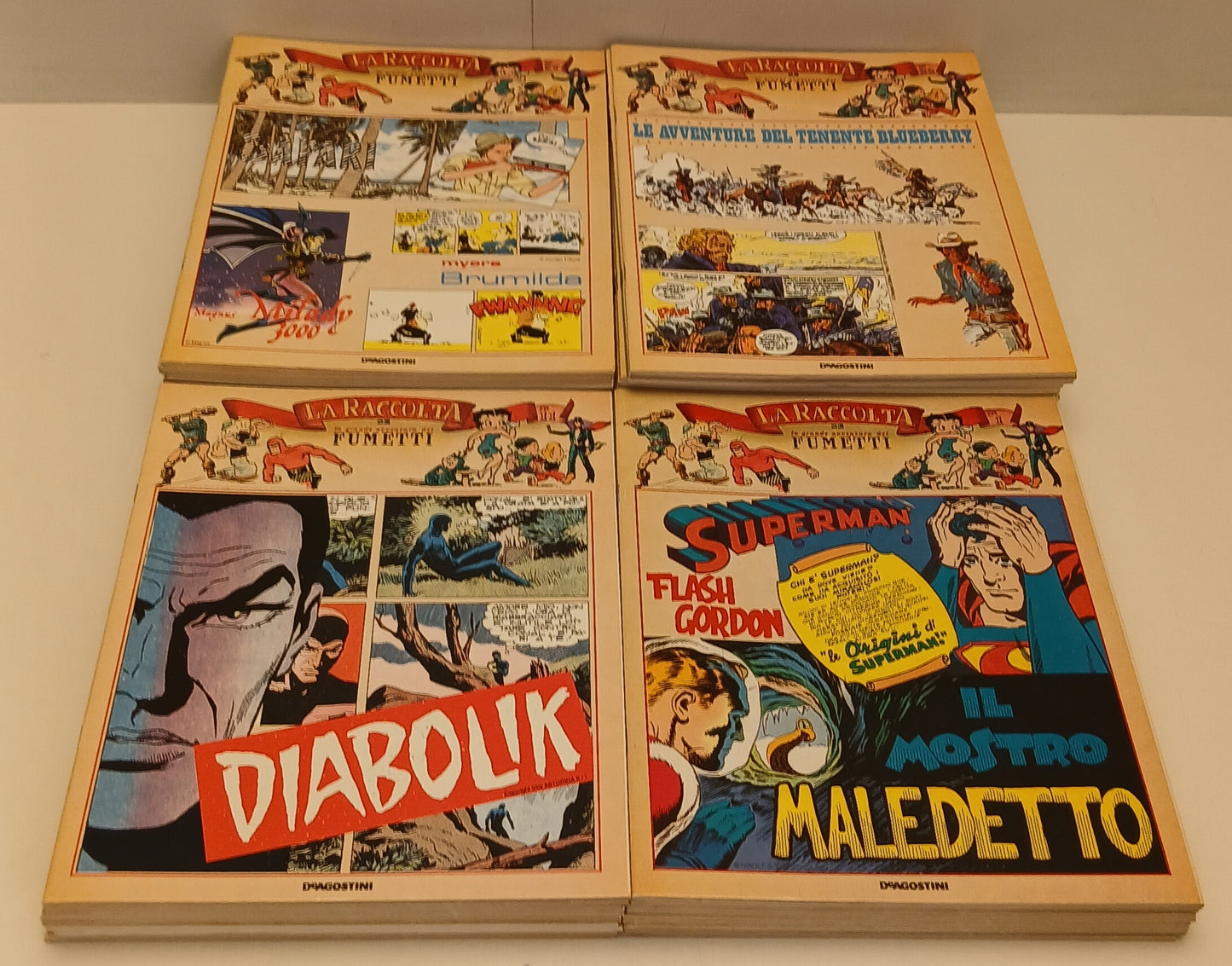FZ- LA RACCOLTA DE LA GRANDE AVVENTURA DEI FUMETTI 1/50- DeAGOSTINI- 1990- S-H25