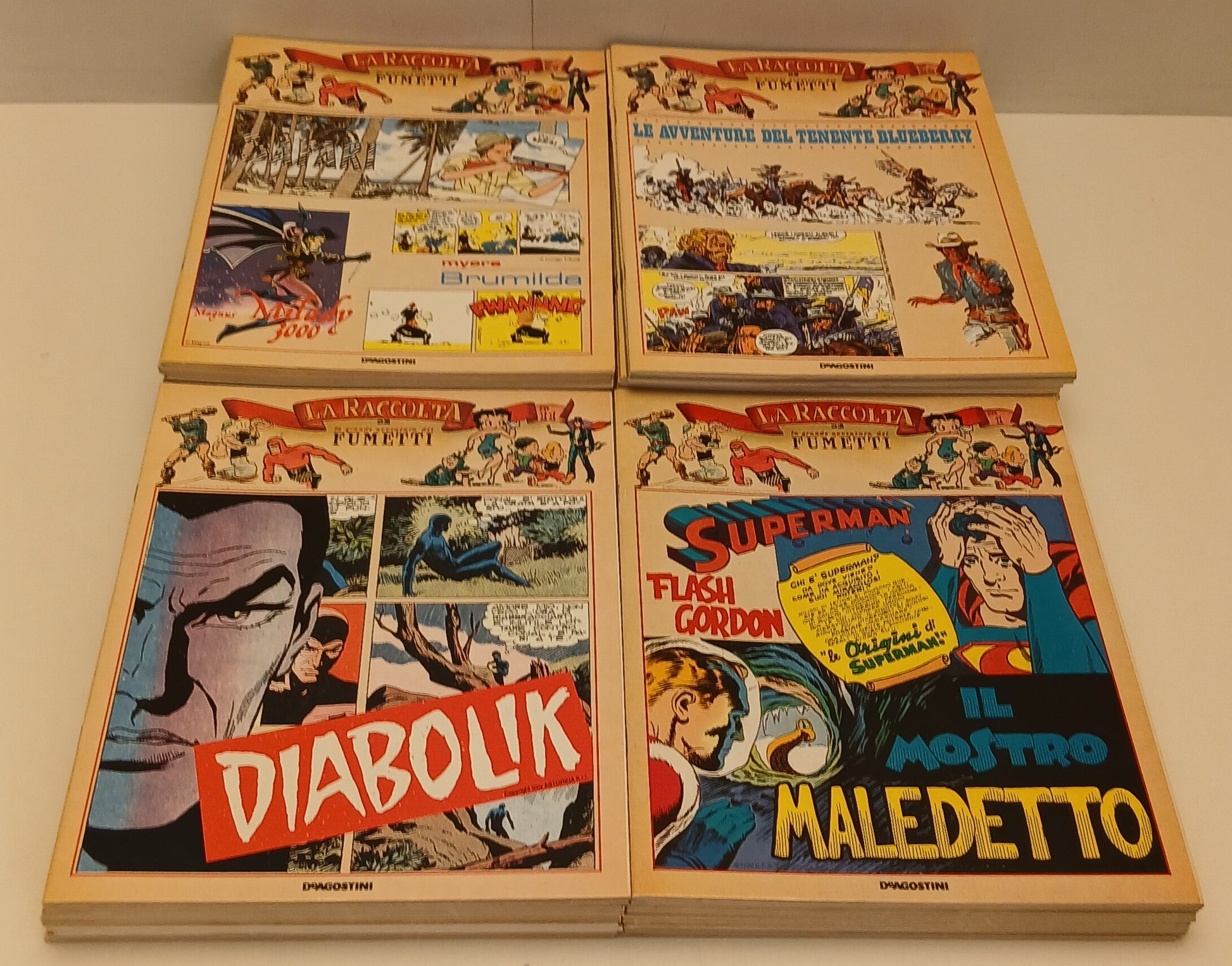 FZ- LA RACCOLTA DE LA GRANDE AVVENTURA DEI FUMETTI 1/50- DeAGOSTINI- 1990- S-H25