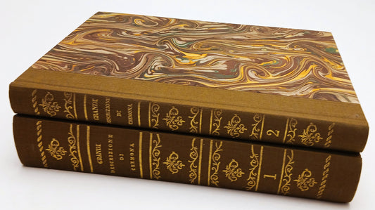 LS- DESCRIZIONE DI CREMONA VOLUMI 1/2 ANASTATICA- GRANDI- TURRIS- 1981- C-YFS139