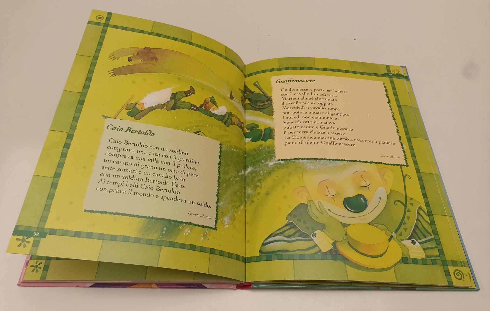 LB- IL GRANDE LIBRO DELLE FILASTROCCHE- ALESSANDRA ROBERTI- GIUNTI- 1999- C- RGZ