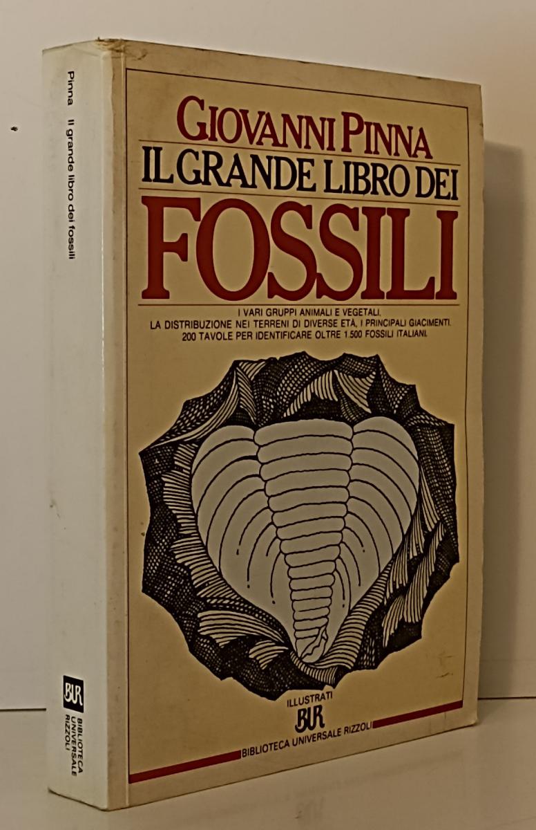 LZ- IL GRANDE LIBRO DEI FOSSILI - GIOVANNI PINNA- RIZZOLI- BUR-- 1989- B- YFS210