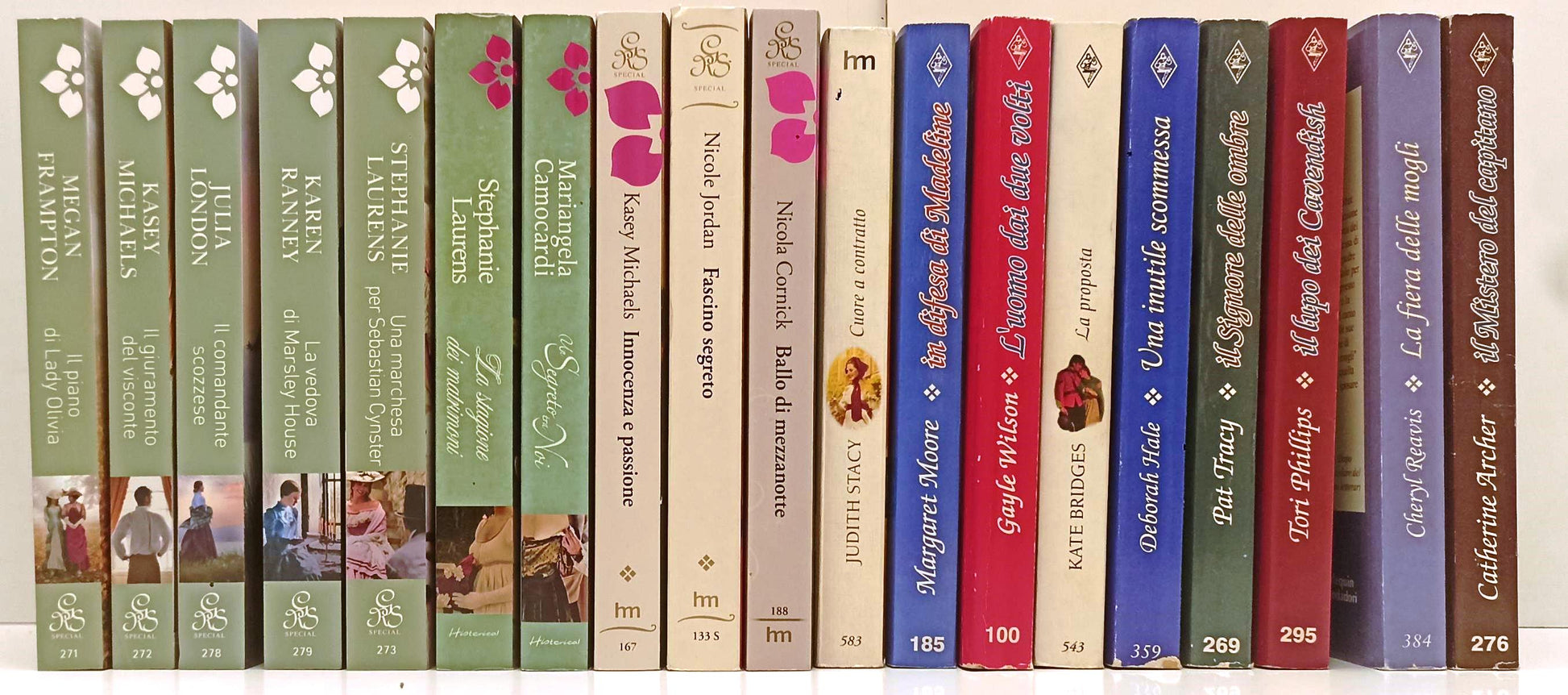 LN- LOTTO GRANDI ROMANZI STORICI 29 VOLUMI -- HARLEQUIN MONDADORI -- B - BLCP66