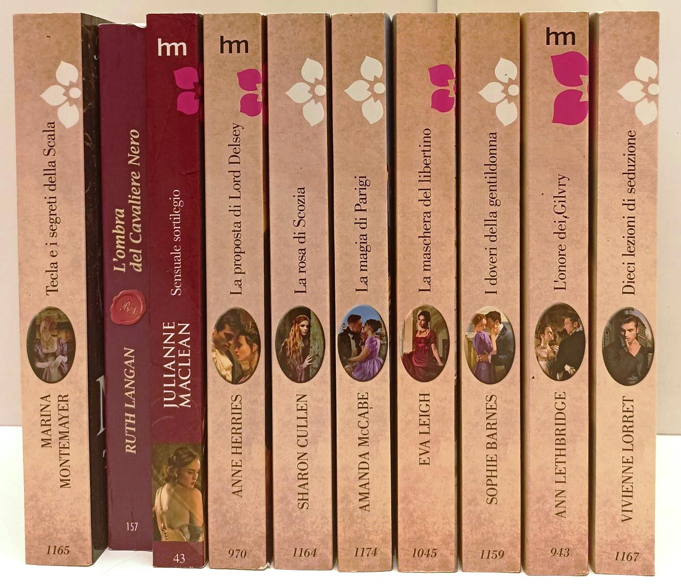 LN- LOTTO GRANDI ROMANZI STORICI 29 VOLUMI -- HARLEQUIN MONDADORI -- B - BLCP66
