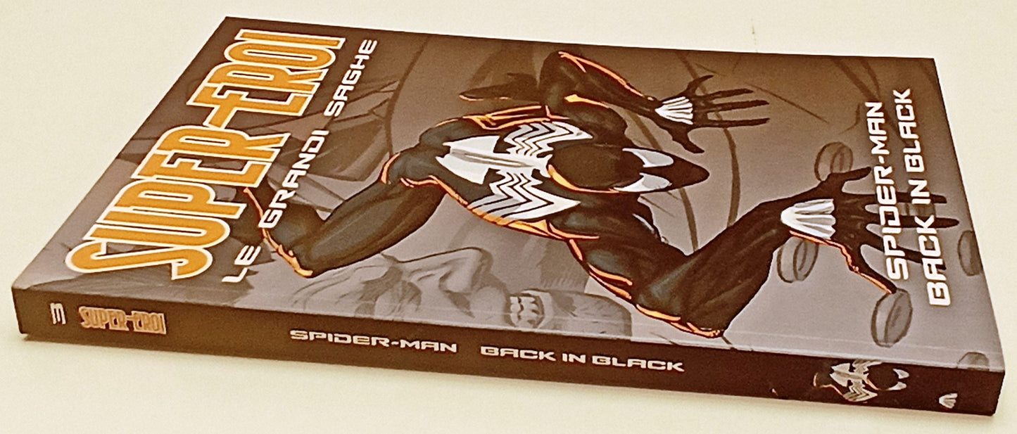 FV- SUPER- EROI LE GRANDI SAGHE N.3 SPIDER-MAN BACK IN BLACK - GAZZETTA - B- F25