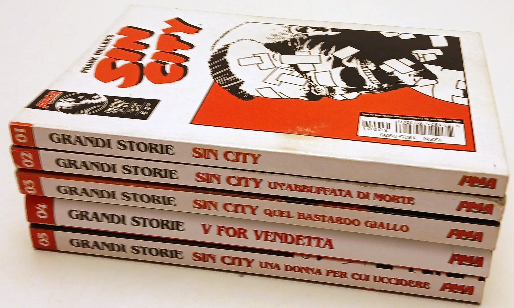 FS- GRANDI STORIE 1/5 SIN CITY V FOR VENDETTA - MILLER MOORE - MAGIC PRESS - L25