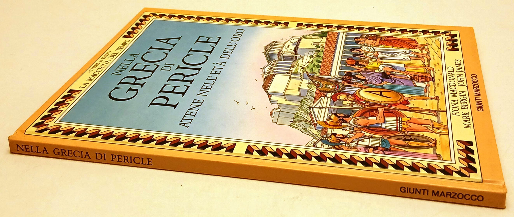 LB- NELLA GRECIA DI PERICLE ATENE - MACDONALD BERGIN JAMES- GIUNTI MARZOCCO- RGZ