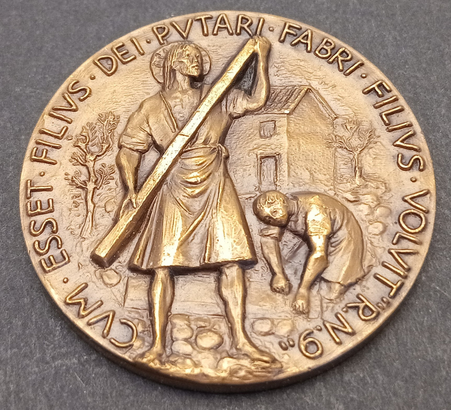 CB- MEDAGLIA AB EDITIS LITTERIS RERUM NOVARUM LXXV LEONE XIII PAULUS VI- GTTS135