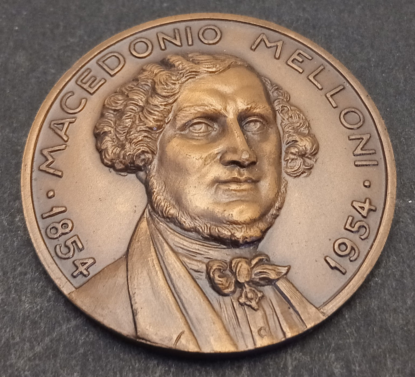 CB- MEDAGLIA CONGRESSO INTERNAZIONALE FISICA PARMA MELLONI 1954 - GTTS137