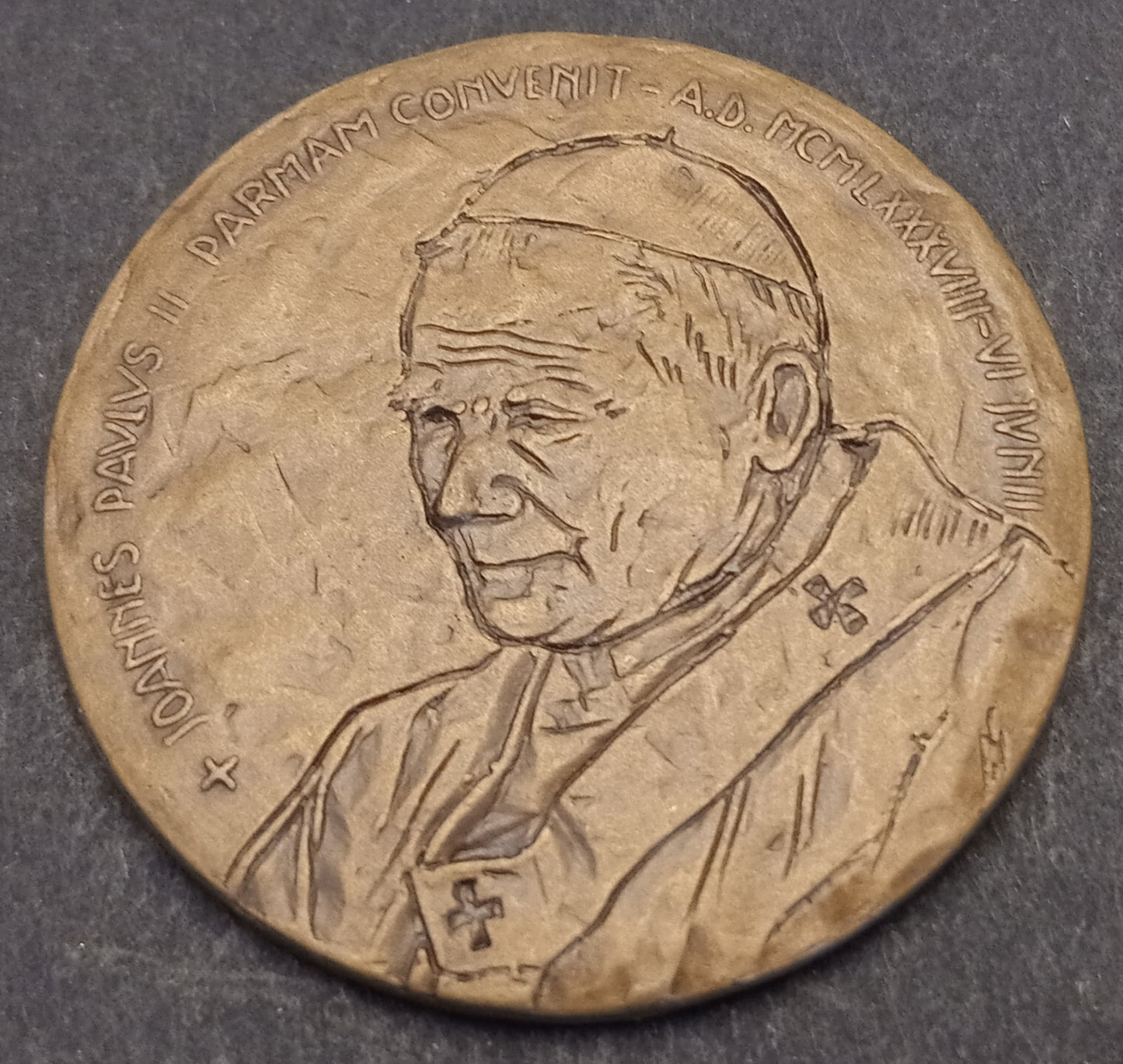 CB- MEDAGLIA PARMENSIUM COMMUNITAS IOANNES PAULUS II GIOVANNI PAOLO II - GTTS138