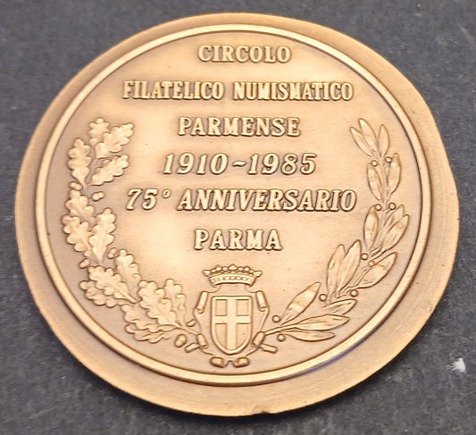 CB- MEDAGLIA 1985 ANNO EUROPEO MUSICA ILDEBRANDO PIZZETTI - PARMA - GTTS149