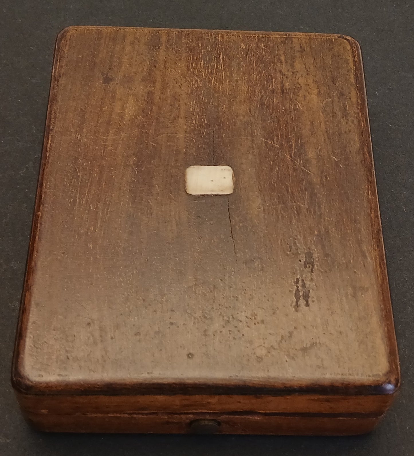 CB- BUSSOLA VINTAGE CON CUSTODIA ORIGINALE IN LEGNO - GTTS155