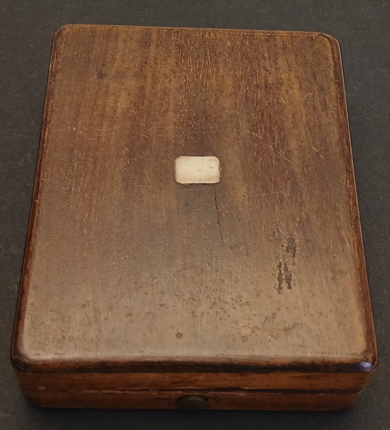 CB- BUSSOLA VINTAGE CON CUSTODIA ORIGINALE IN LEGNO - GTTS155