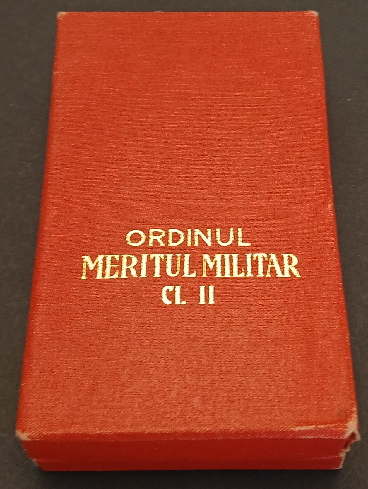 CB- MEDAGLIA ORDINUL MERITUL MILITAR Cl. II CON NASTRINO SPILLA - GTTS157