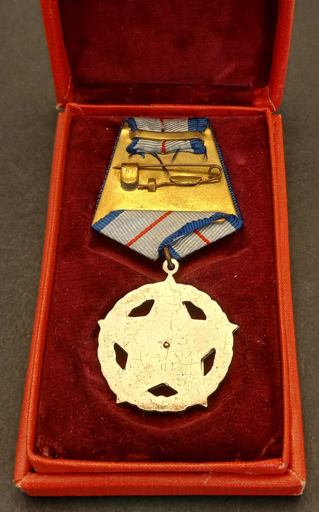 CB- MEDAGLIA ORDINUL MERITUL MILITAR Cl. II CON NASTRINO SPILLA - GTTS157
