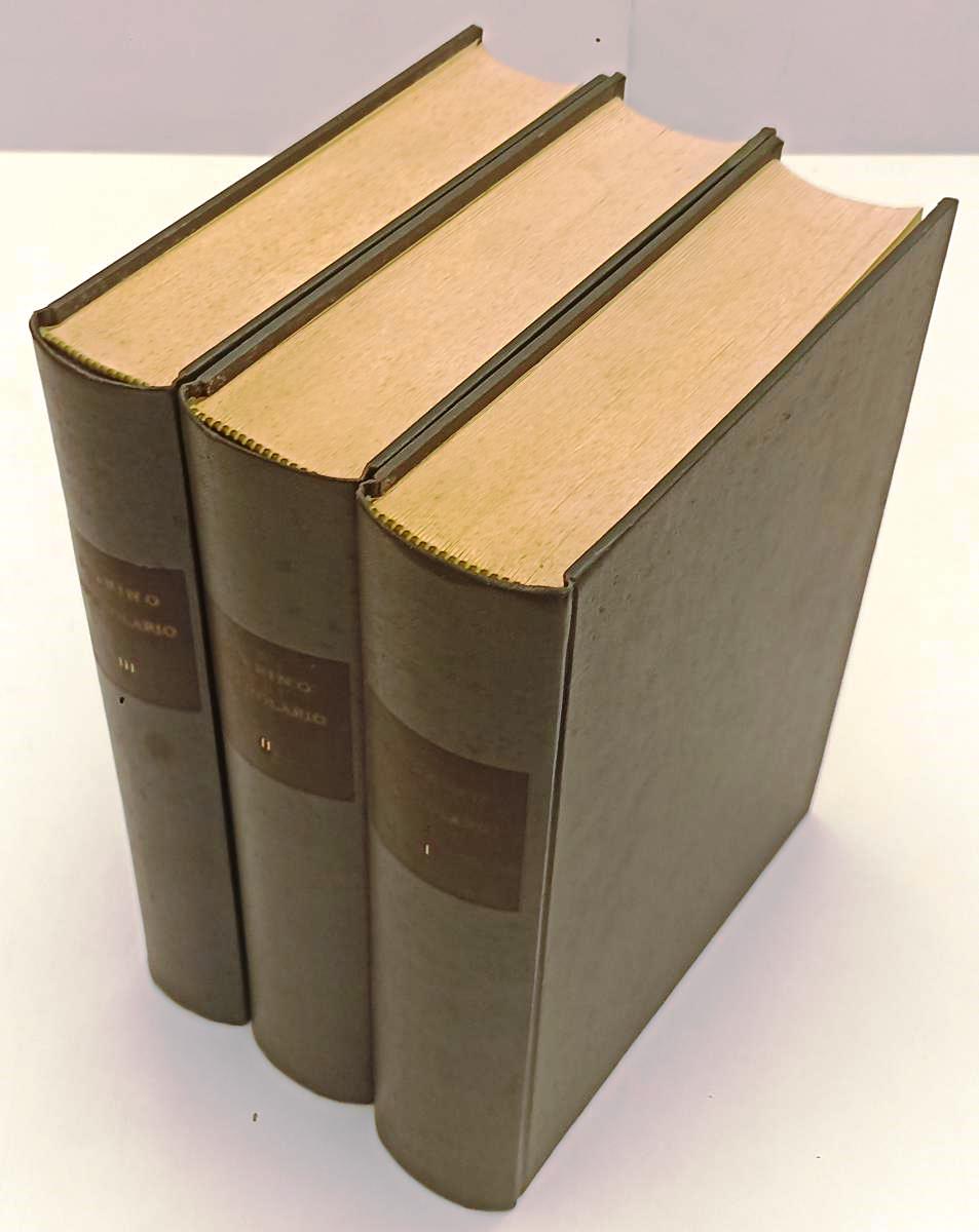 Epistolario di Guarino Veronese 3 volumi - Sabbadini - Anastatica - JXS16