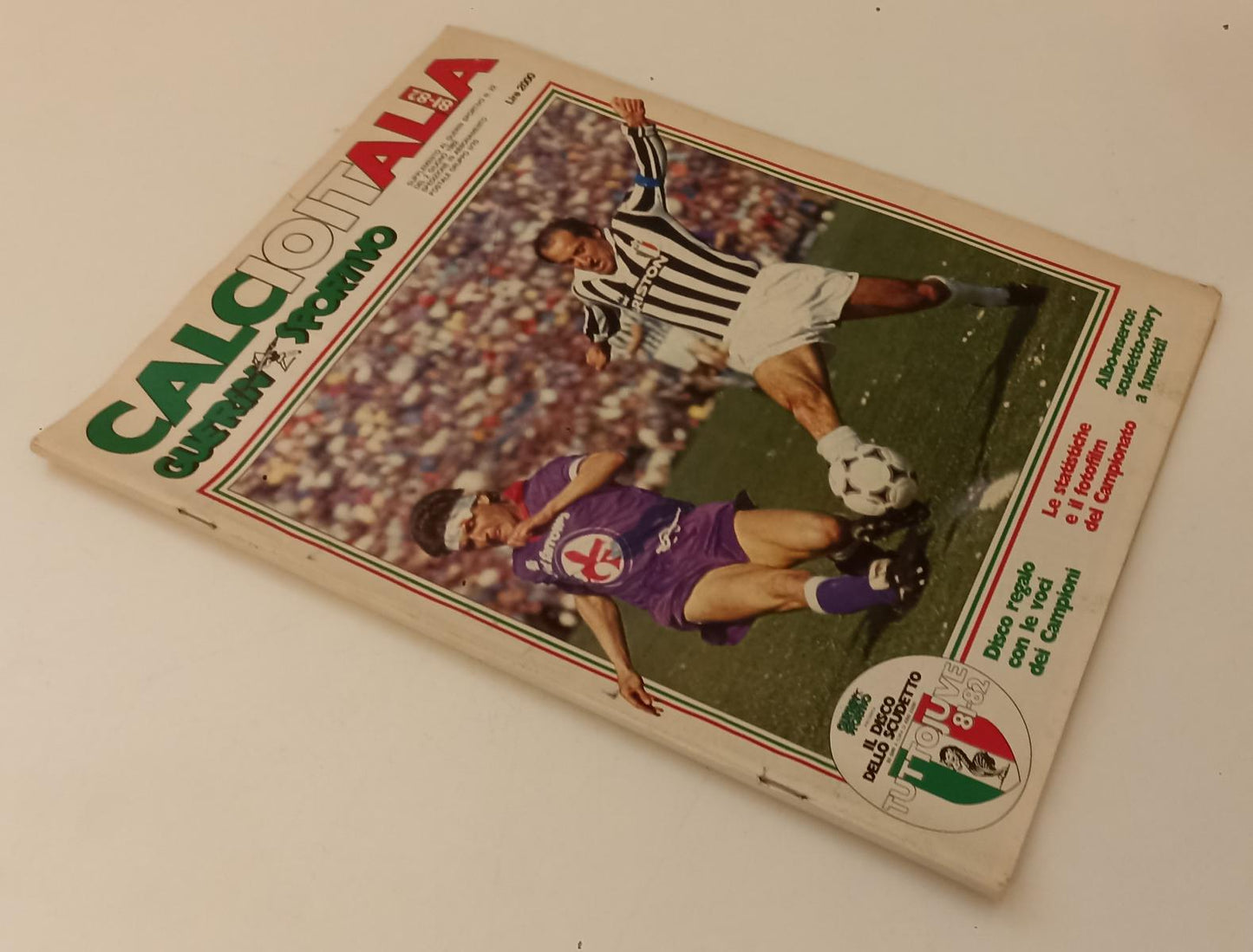 LC- RIVISTA GUERIN SPORTIVO CALCIO ITALIA 81/82 - RVSa192