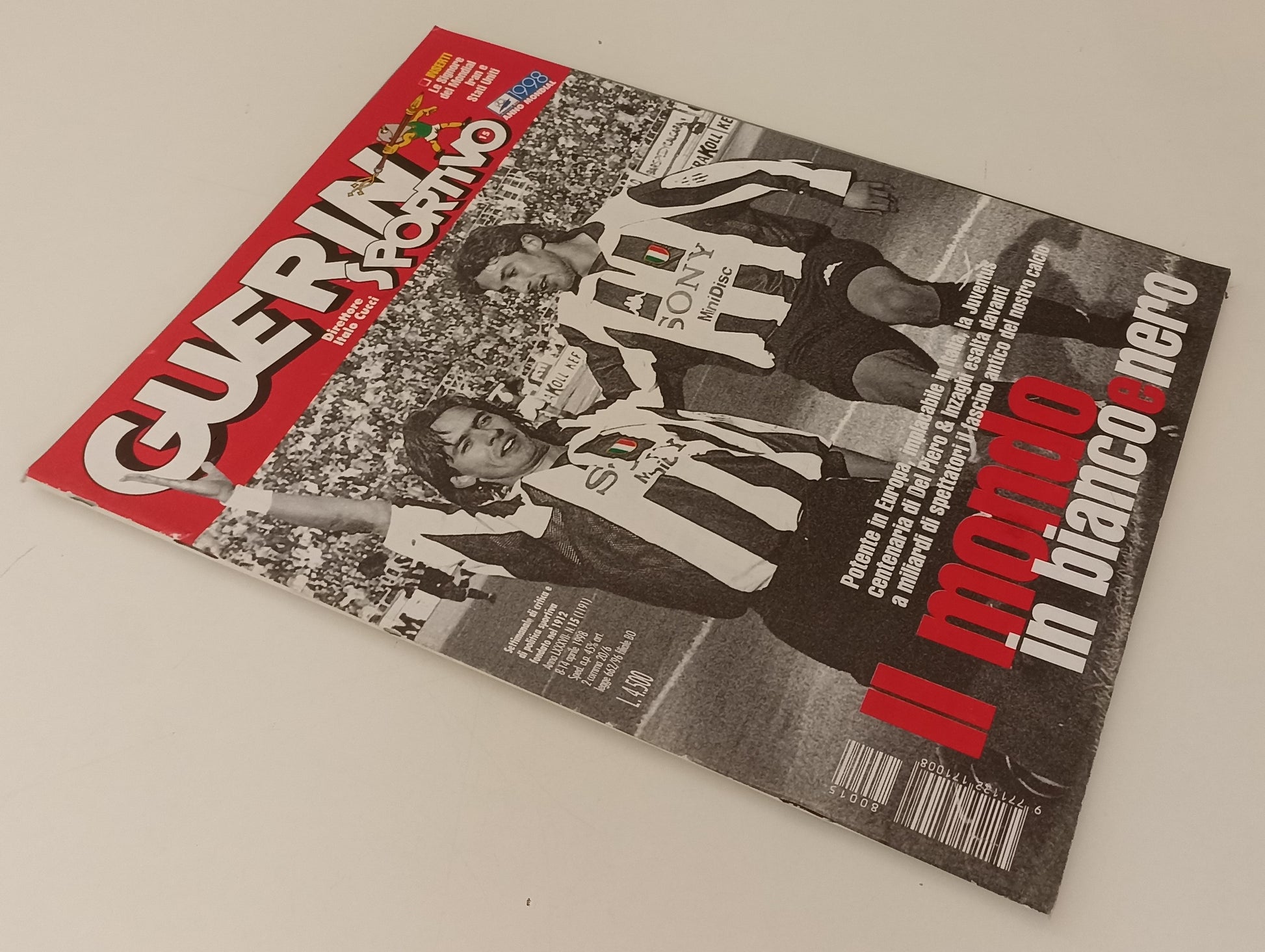 LC- RIVISTA GUERIN SPORTIVO N.15 1998 SIGNORE MONDIAL IRAN STATI UNITI - RVSa155