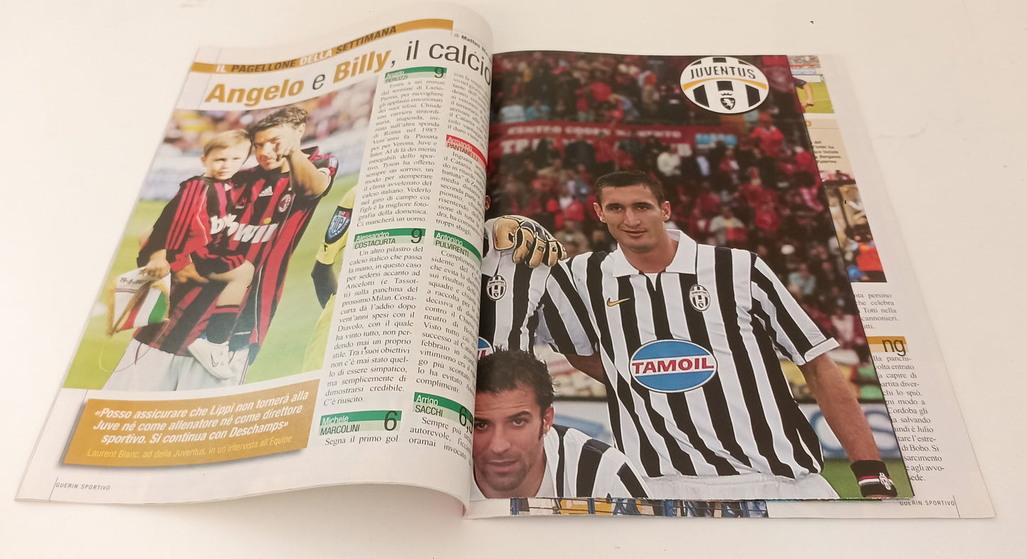 LC- RIVISTA GUERIN SPORTIVO N.21 2007 POSTER JUVENTUS DEL PIERO - S - RVSa158