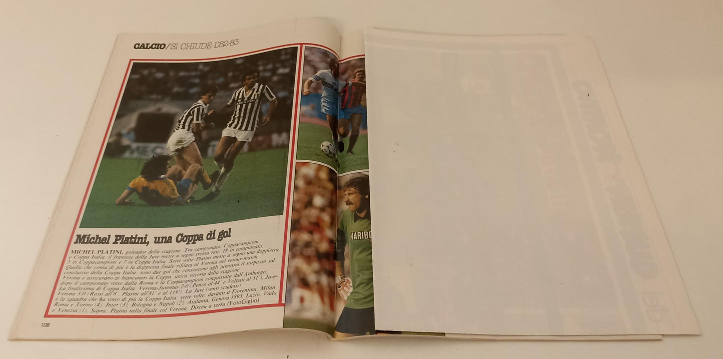 LC- RIVISTA GUERIN SPORTIVO N.27 1983 MAXIPOSTER ITALIA MUNDIAL 82 - RVSa200