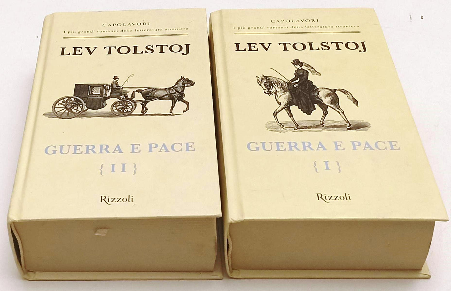 LN- GUERRA E PACE I/II - LEV TOLSTOJ - RIZZOLI - CAPOLAVORI -- 2009 - C - ZFS165