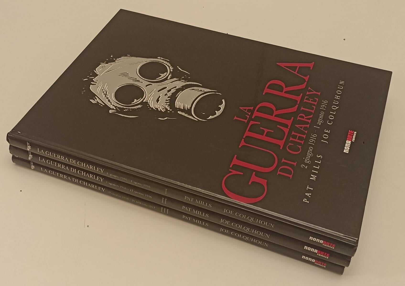 FV- LA GUERRA DI CHARLEY VOLUMI 1/3- PAT MILLS JOE COLQUHOUN- NONA ARTE-- C- B24
