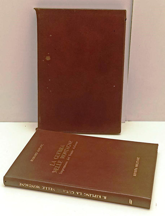 LS- LA GUERRA NELLE MONTAGNE FRONTE ITALIANO- RUDYARD KIPLING---- 1988- C- XFS98