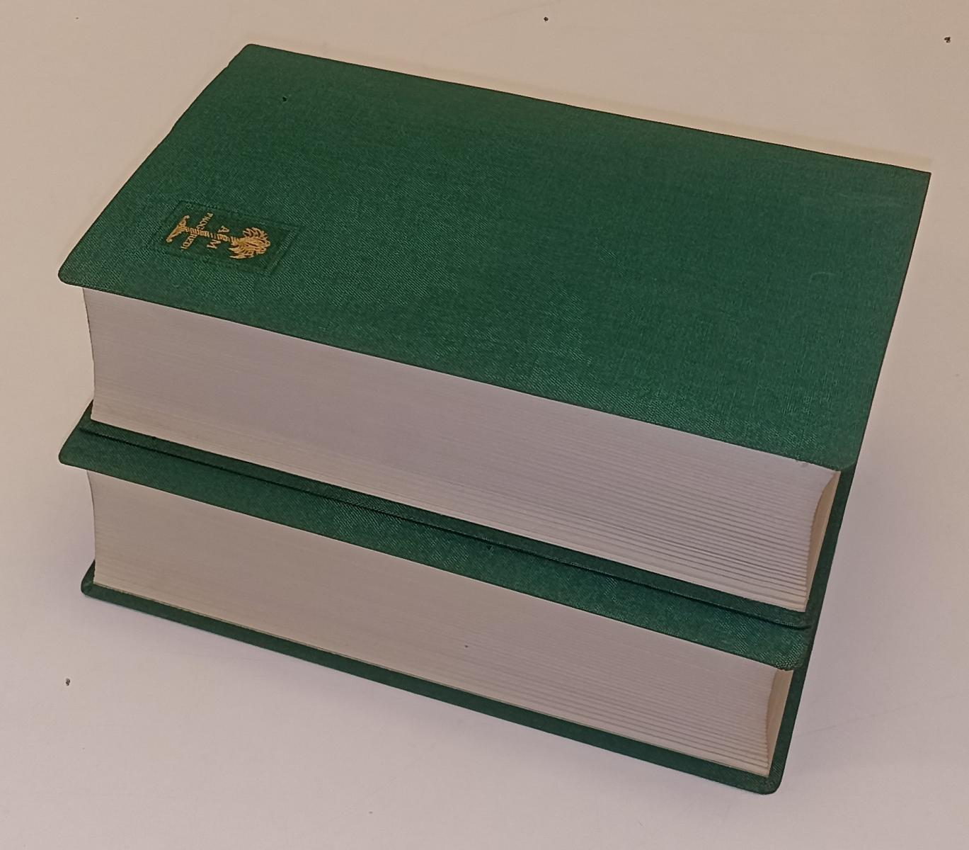 LN- GUERRA E PACE 2 VOLUMI - TOLSTOI - MONDADORI- BIBLIOTECA ROMANTICA--- C- XFS