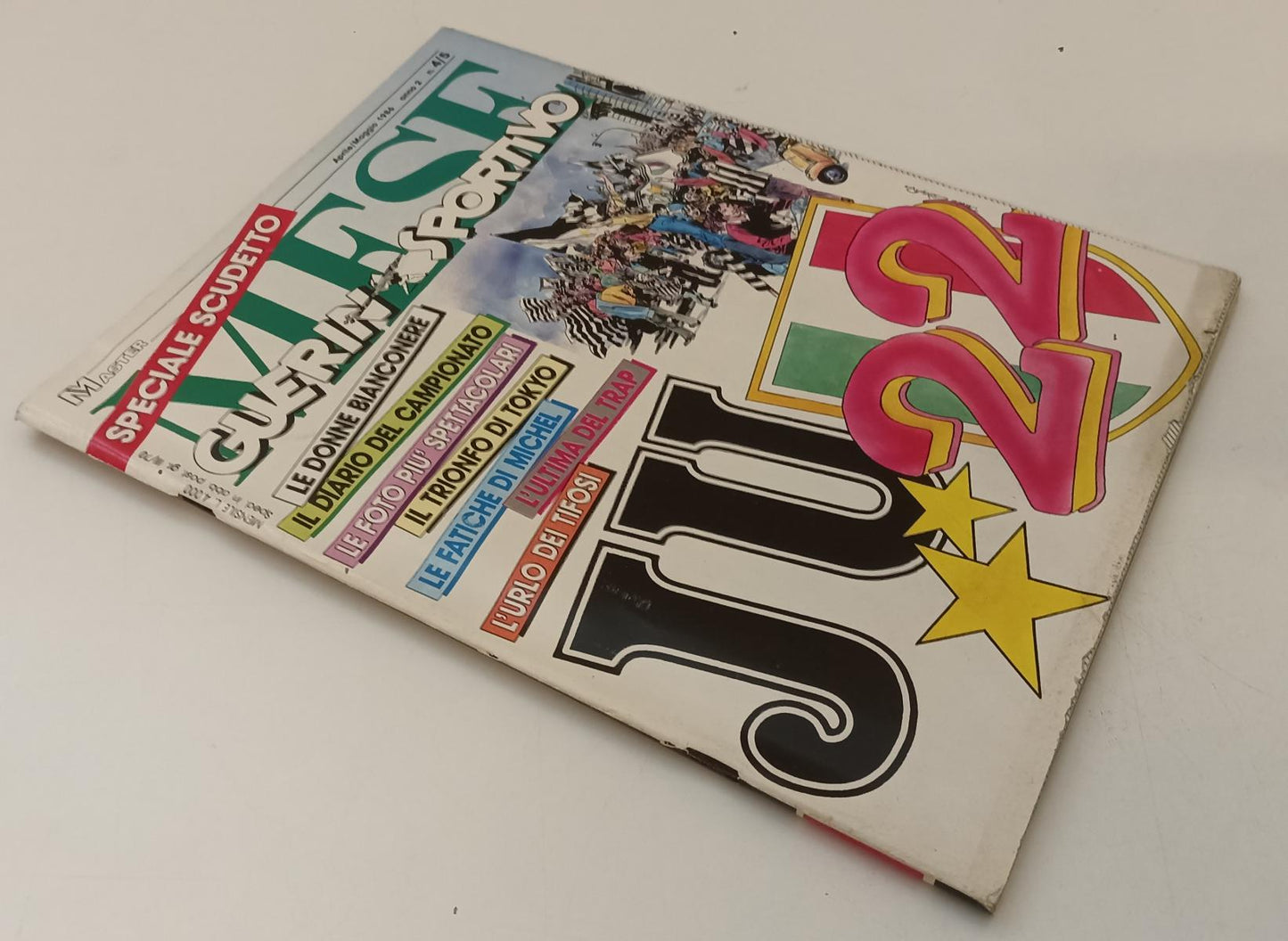 LC- GUERIN SPORTIVO N.4/5 1986 SPECIALE SCUDETTO JUVE 22 JUVENTUS - RVSa146