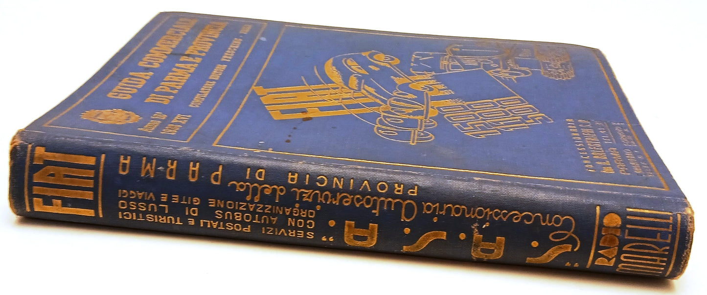 Guida Commerciale di Parma e Provincia- Concessionaria Balestrieri- 1938- ZFS77