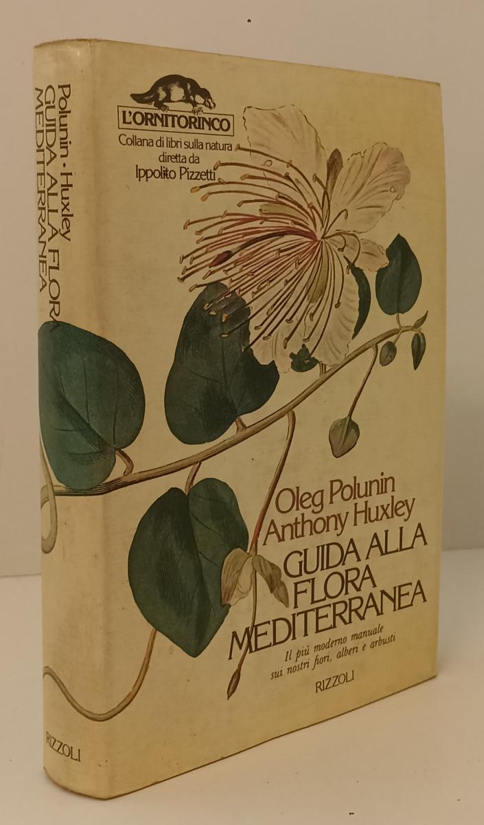 LZ- GUIDA ALLA FLORA MEDITERRANEA - POLUNIN - RIZZOLI- L'ORNITORINCO- CS- XFS142