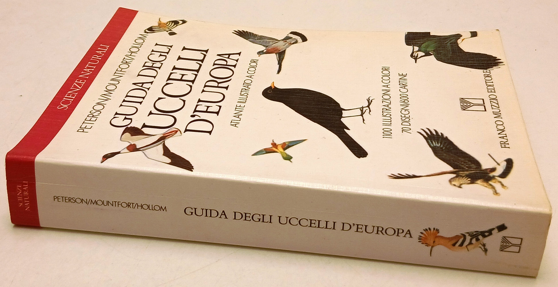 LZ- GUIDA DEGLI UCCELLI D'EUROPA- PETERSON MOUNTFORT HOLLOM- FRANCO MUZZIO-ZFS47