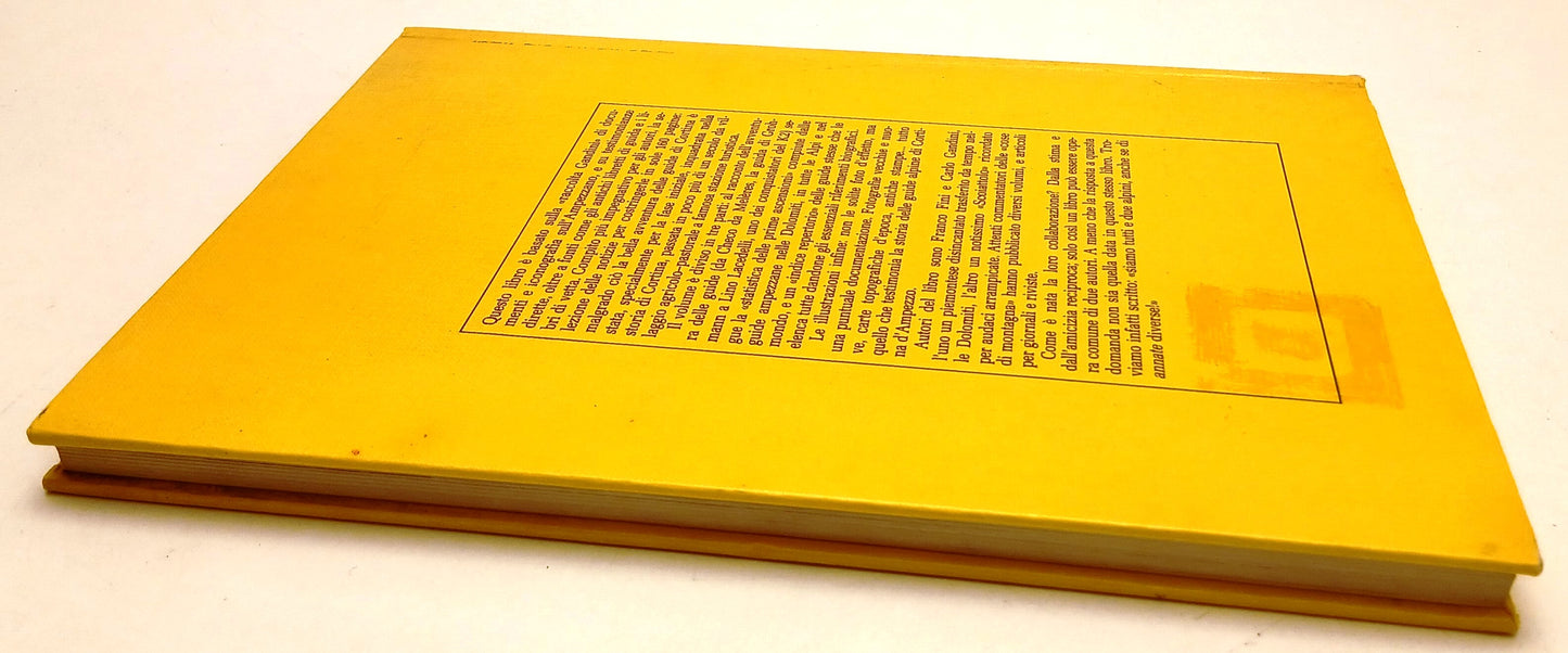 LV- LE GUIDE DI CORTINA D'AMPEZZO- FINI GANDINI- ZANICHELLI--- 1983- CS - XFS174