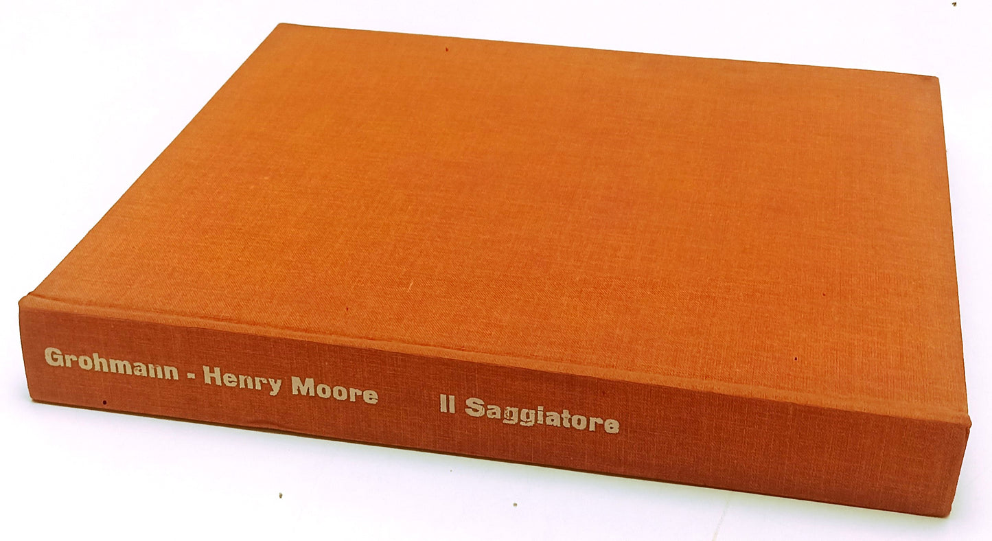LT- HENRY MOORE - WILL GORHMANN - IL SAGGIATORE --- 1960 - C - YFS610