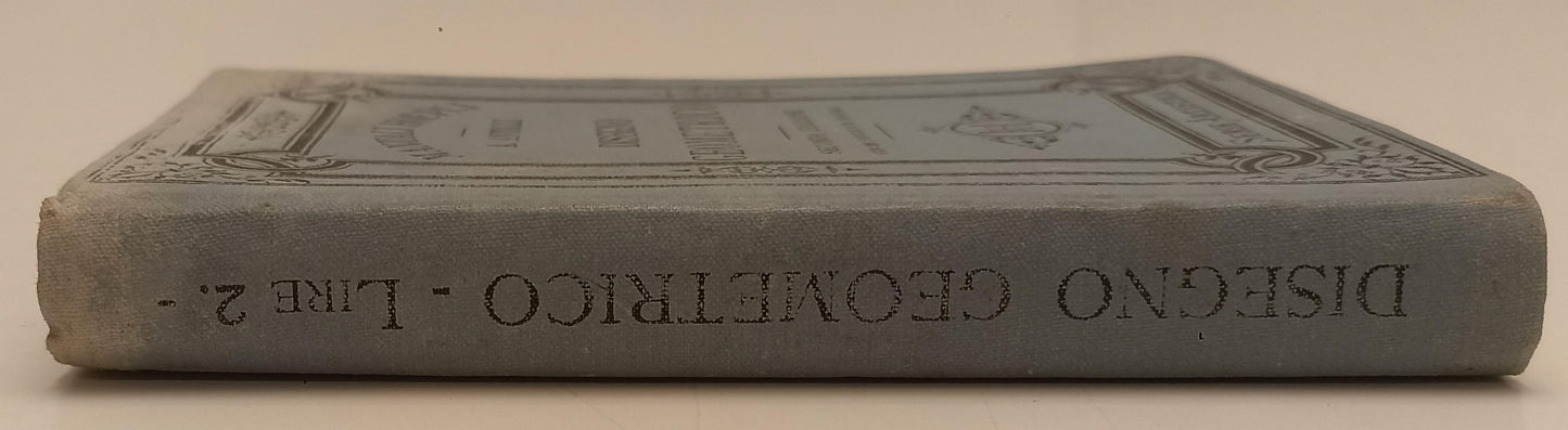 LZ- DISEGNO GEOMETRICO - ANTILLI- HOEPLI- MANUALI SERIE ARTISTICA-- 1897- C- XFS