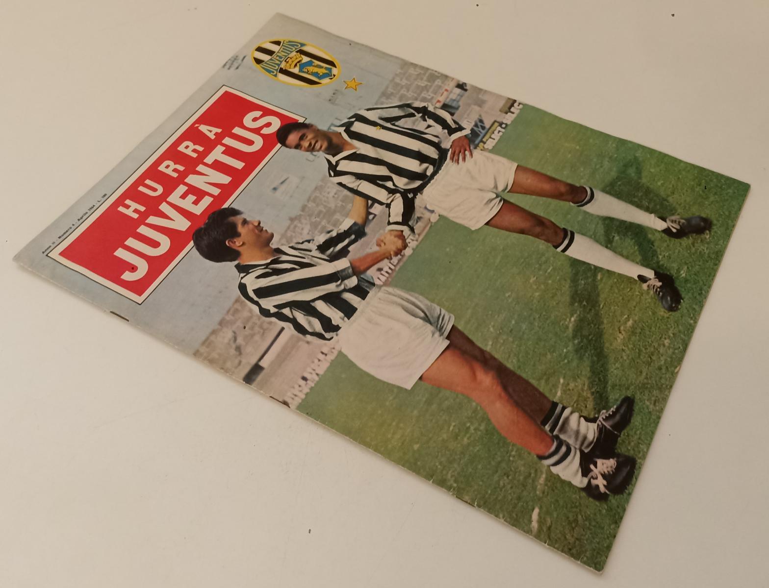 LC- RIVISTA HURRA' JUVENTUS ANNO II N.4 1964 OMAR SIVORI - S - RVSa172