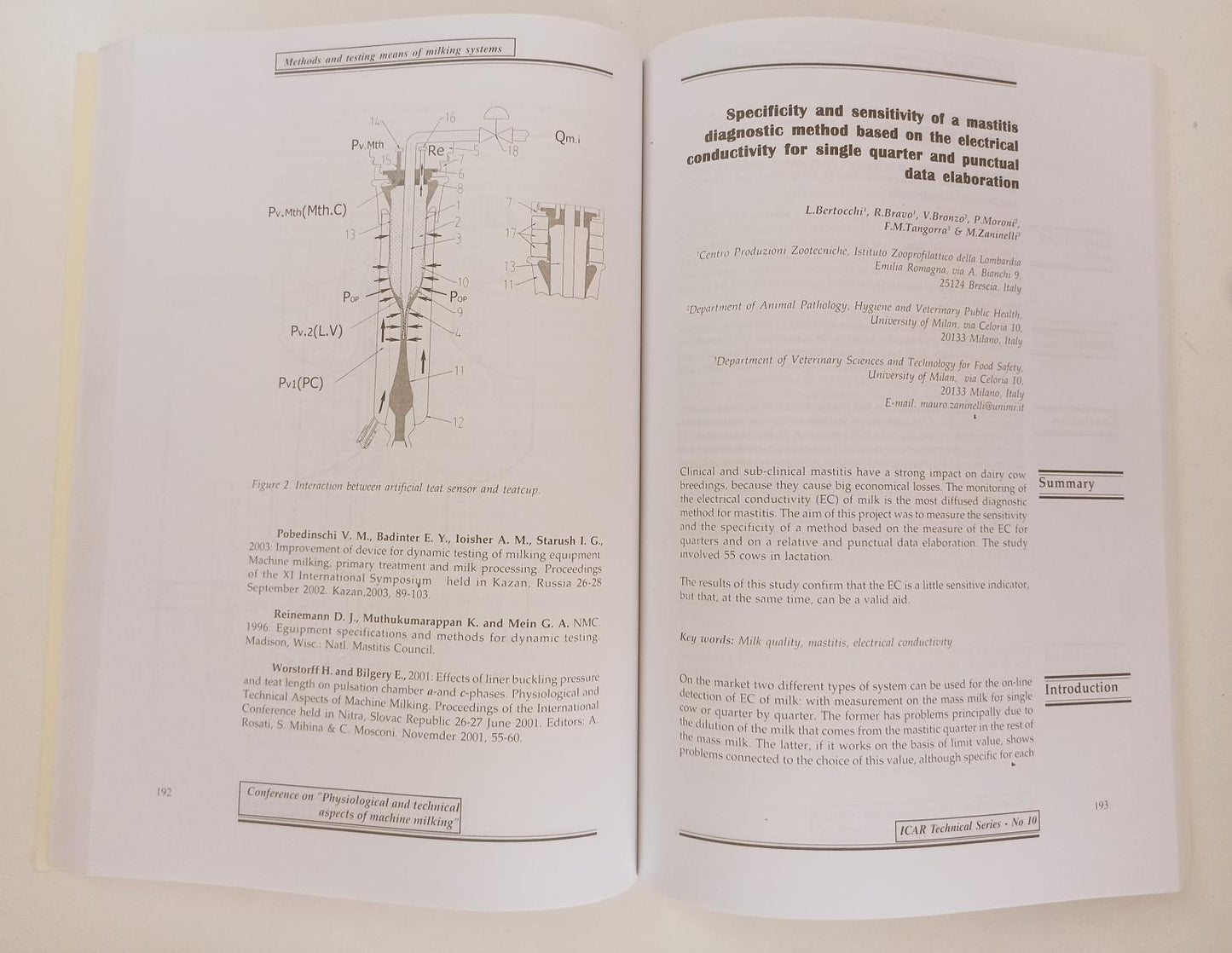 LZ- TECHNICAL SERIES No.10 PHYSIOLOGICAL ASPECTS OF MACHINE MILKING- 2005-YFS764