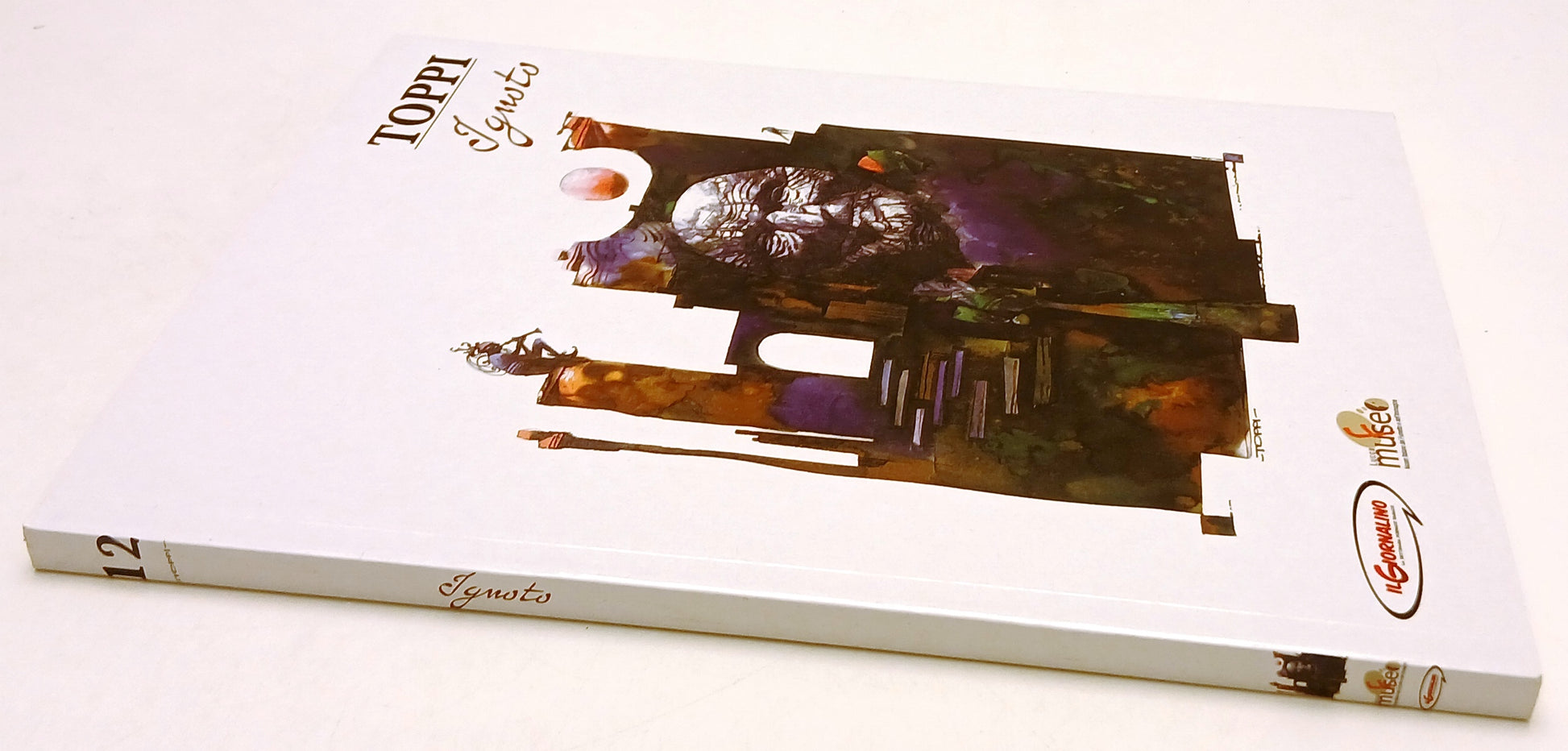 FV- IGNOTO - SERGIO TOPPI - IL GIORNALINO SULLE ROTTE DELL'IMMAGINARIO 12 - Z25