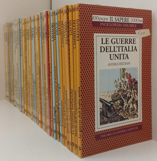 LZ- ENCICLOPEDIA IL SAPERE 50 VOLUMI -- NEWTON - 100 PAGINE -- 1994 - B - BLCP10