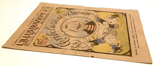 LR- L'ILLUSTRAZIONE DEI PICCOLI N.248 ANNO VI 23 FEBBRAIO 1919- ONESIMO- RVSa801