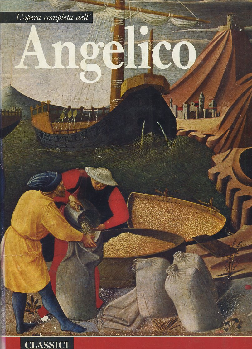 LT- CLASSICI DELL'ARTE N.38 ANGELICO sovraccoperta -- RIZZOLI -- 1970- CS- YDS72