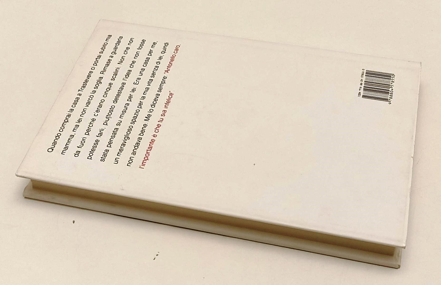 LN- L'IMPORTANTE CHE TU SIA INFELICE - VENDITTI - MONDADORI--- 2009- CS- XFS137