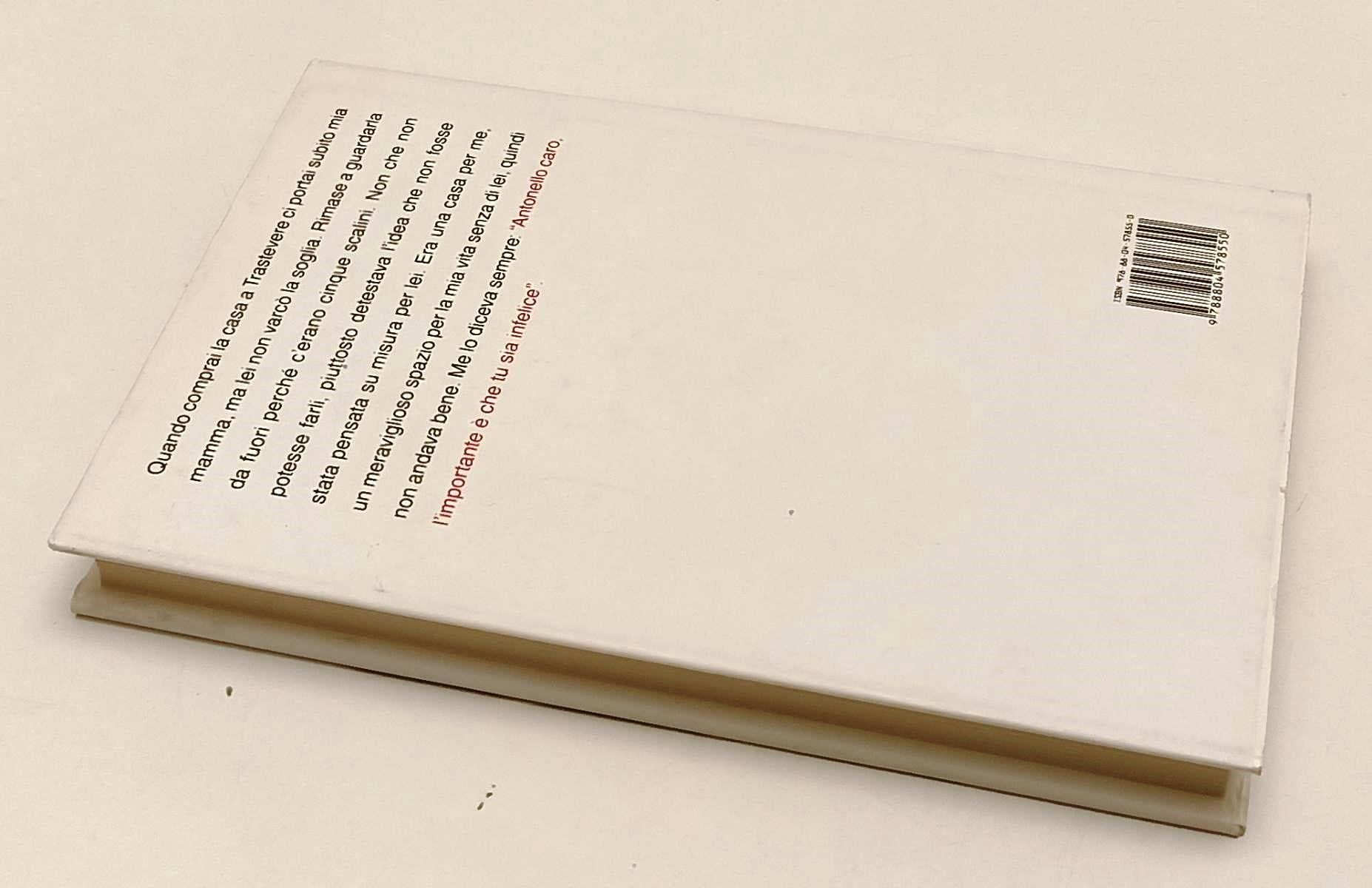 LN- L'IMPORTANTE CHE TU SIA INFELICE - VENDITTI - MONDADORI--- 2009- CS- XFS137